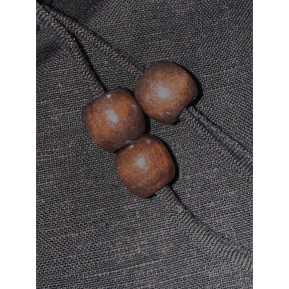 JASON WU Spaghetti Strap Linen Sun Dress with Cutout Wooden Bead Midi Maxi Small - Picture 8 of 13